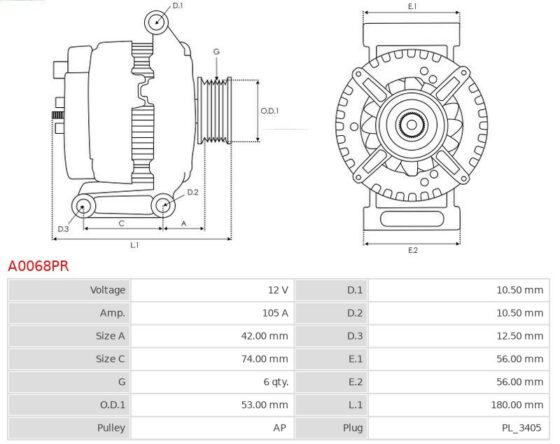 Transit 2.0 Di, Transit 2.0 TDCi, Transit Tourneo 2.0 D [ABFA], [D3FA], [F