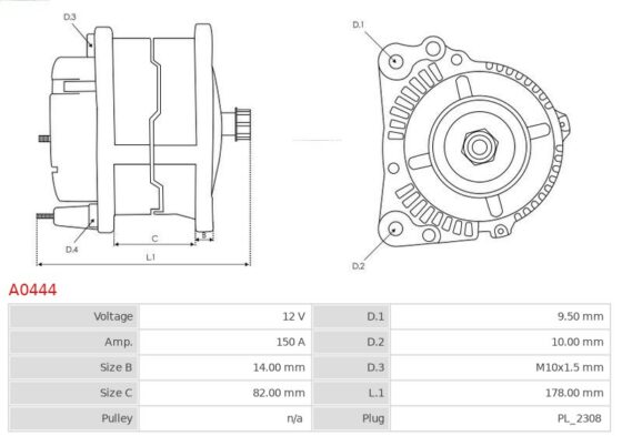 ALTERNATOR AUDI RS6