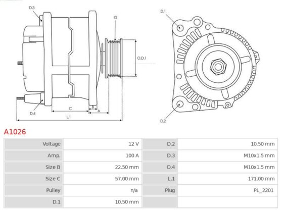 Alternator Opel Astra J 1.6 T Insignia