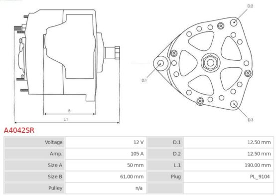 ALTERNATOR ALFA ROMEO Alfa 159 1.9 JTDM 8V