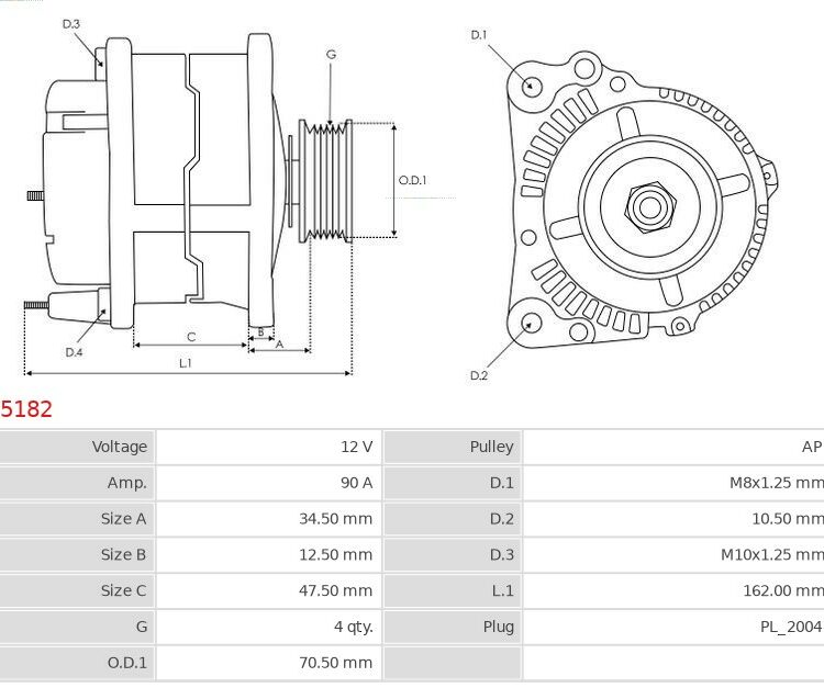 M110DT, M110DTC, M110FC, M120DT, M120DTC, M120FC, Galant 2.0 V6 24V [F5802