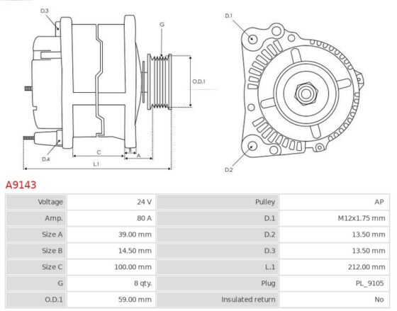 ALTERNATOR CUMMINS