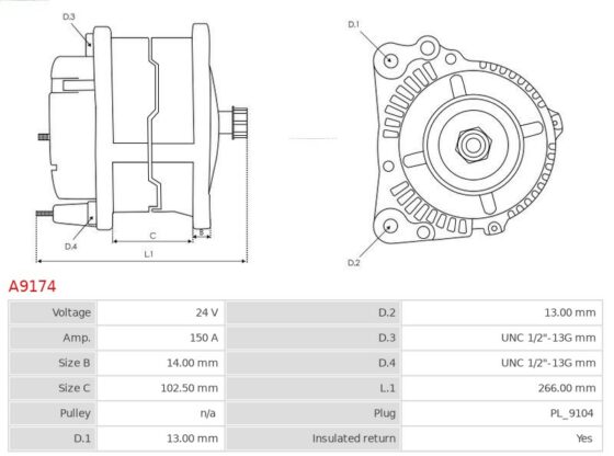 ALTERNATOR CUMMINS