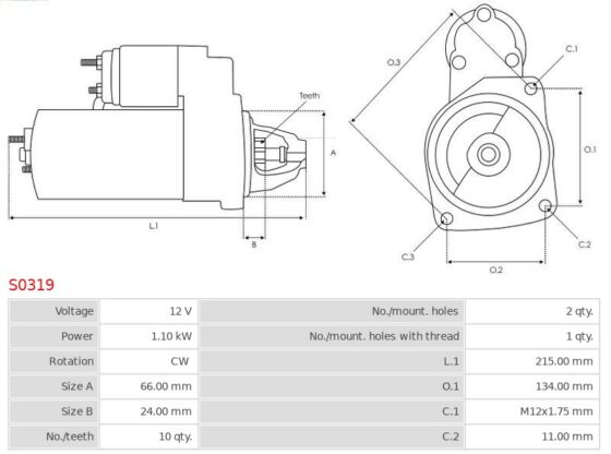 Rozrusznik  AUDI A4 1.8 TFSi 2.0TFSi