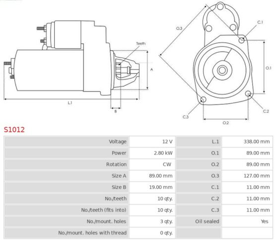 Rozrusznik  Clark GCX40 GCX60 GPX35D GPX40D GPX50D