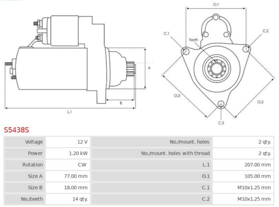 ROZRUSZNIK DOOSAN DX15 1.0