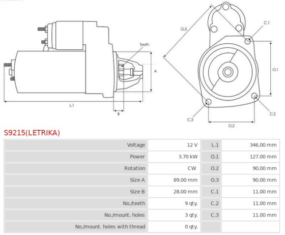 S9215(LETRIKA) AS