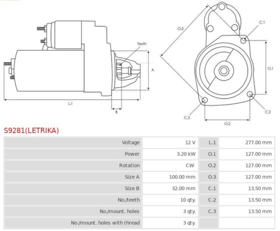 S9281(LETRIKA) AS