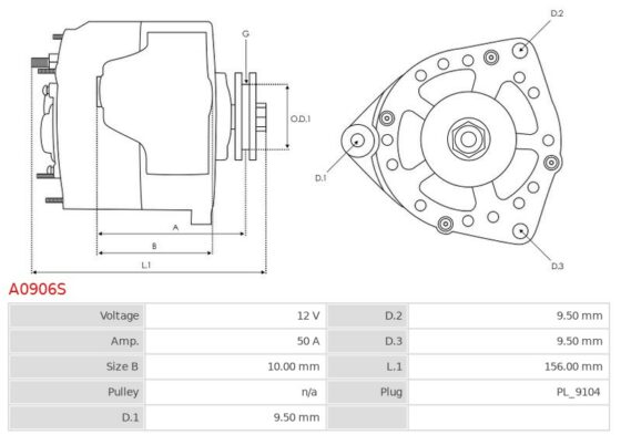 Brand new AS-PL Alternator