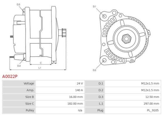 Brand new AS-PL Alternator