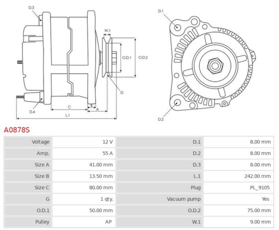 Brand new AS-PL Alternator