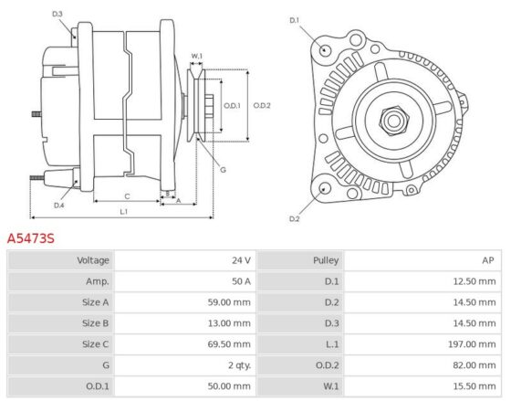 Brand new AS-PL Alternator