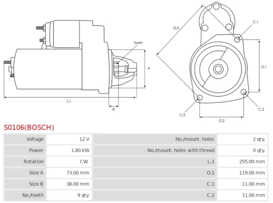 S0106(BOSCH) AS