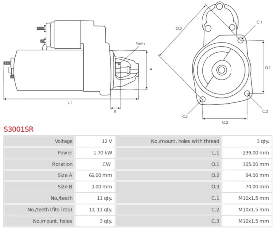 S3001SR AS