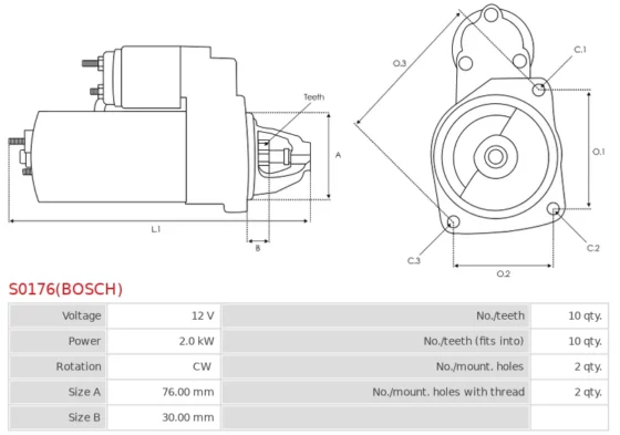 S0176(BOSCH) AS