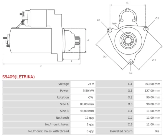 BC 772 EB-2 11.9, MPH 122-2 11.9, MPH 125 15.9, MPH 600 15.9, 7545RTS 11.9