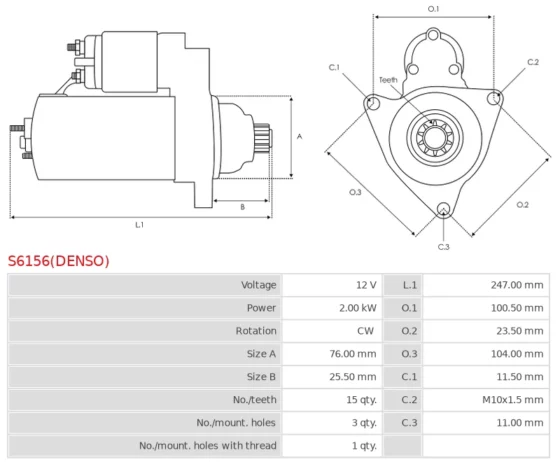 S6156(DENSO) AS