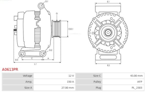 Alternator 116 1.6 i  118 2.0 i  120 2.0 i  316 1.6 Ci  316 1.6 i  316 1.6 Ti  316 1.