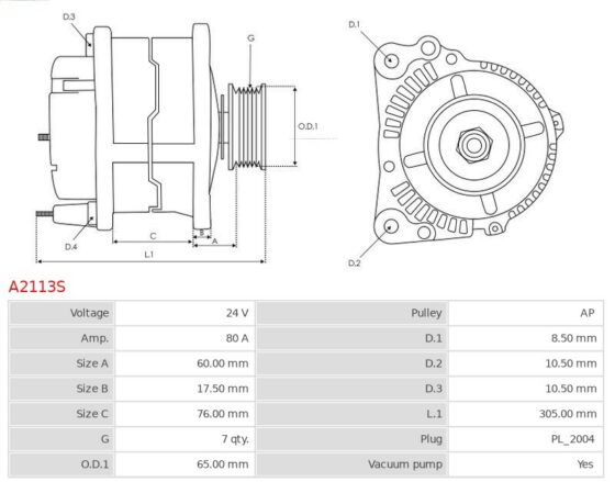 Alternator Various Models