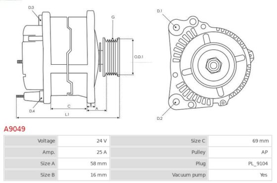 Alternator Various Models