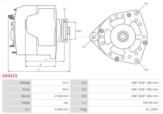 Alternator 69RG15 Gen Set  Eagle Plus  Eagle Plus NDB Series  Eagle Plus NDS Series 