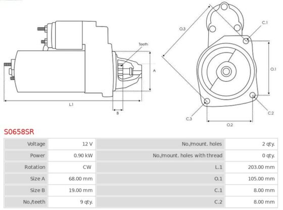 Rozrusznik Stilo 1.6 16V  Agila 1.0  Agila 1.2 Twinport  Astra 1.8  Combo 1.4  Corsa