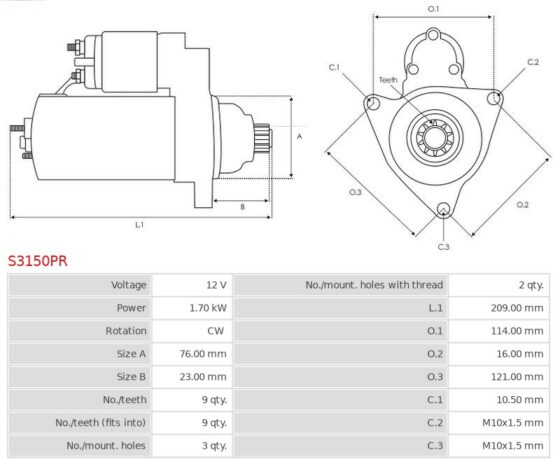 Rozrusznik A8 3.7 Quattro  A8 4.2 FSi Quattro  A8 4.2 Quattro  Touareg 4.2 V8  Touare