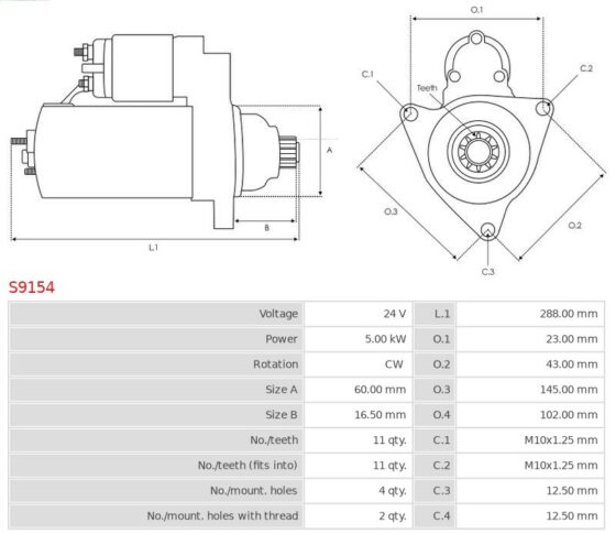 Rozrusznik HD 65 3.3  HD 65 3.5  HD 65 3.9 [D4AL]  [D4AF]  [D4DB]  [D4DC]  [D4DD] 09.