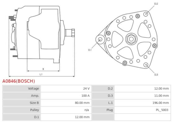 Alternator AGCO Various Models