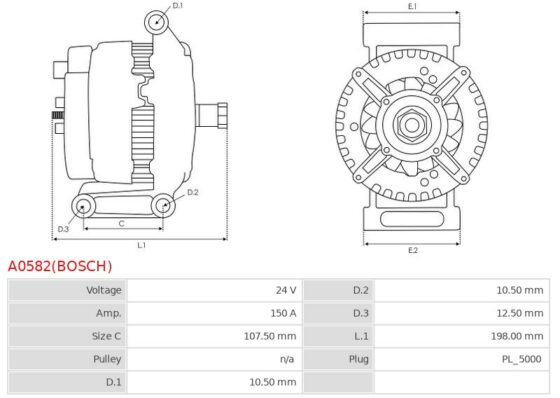 Alternator O 530 10.7  O 550 7.7 [OM936.915]  [OM936.919]  [OM936.923]   05.2012-