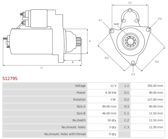 Rozrusznik TICO ISB 6.7; Pro Spotter; Pro Spotter; QSB 6.7